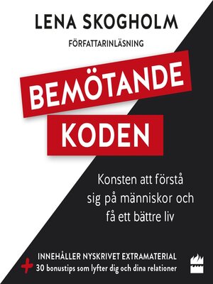 cover image of Bemötandekoden